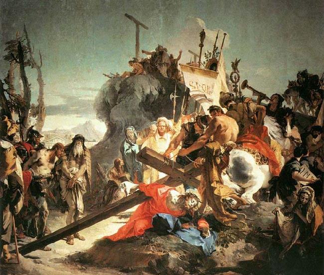 Giovanni Battista Tiepolo Christ Carrying the Cross